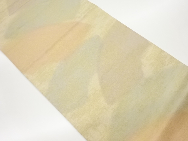 砂子綴れ地紙模様織出し暈し全通袋帯